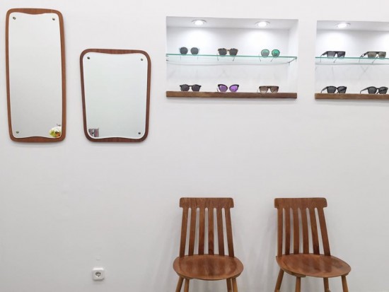 Interior, Les Lunettes, new store