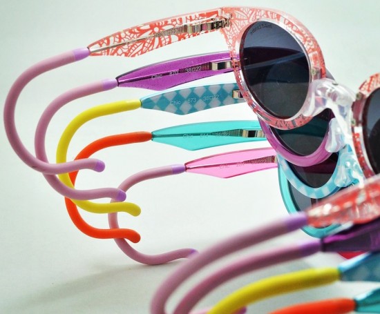 Lively, bright colours for children's eyewear from Zoobug London